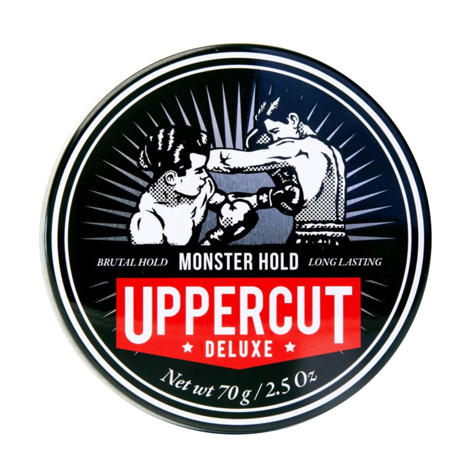 Uppercut Deluxe Monster Güçlü Tutuş ve Orta Parlaklık Hold Pomade Wax 70 gr