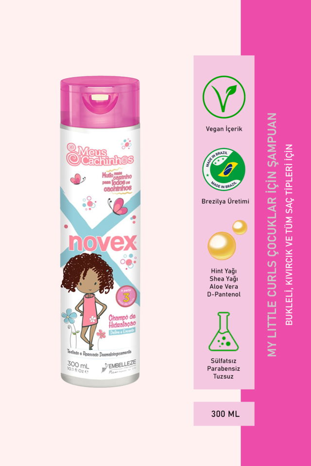 Novex My Little Curls Çocuklar İçin Bukle Belirginleştirici Şampuan 300ml