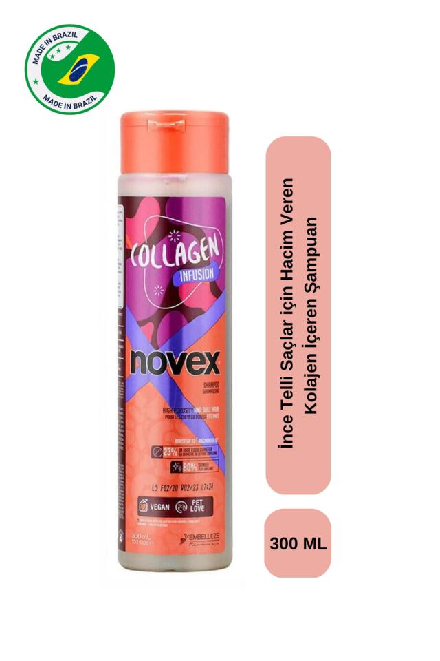 Novex Collagen Hacim Veren Şampuan 300ml
