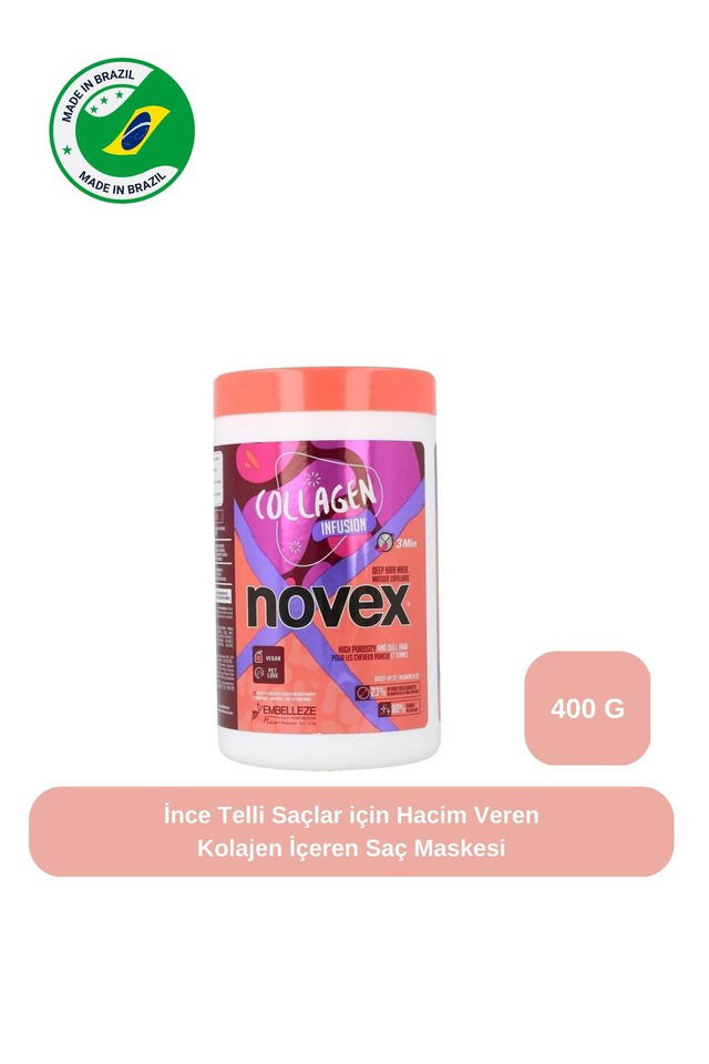 Collagen Infusıon - Ince Telli Saçlar Için Hacim Veren Içeren Saç Maskesi 400g