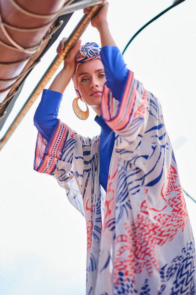 Yakamoz Desenli Pareo - ALF7052