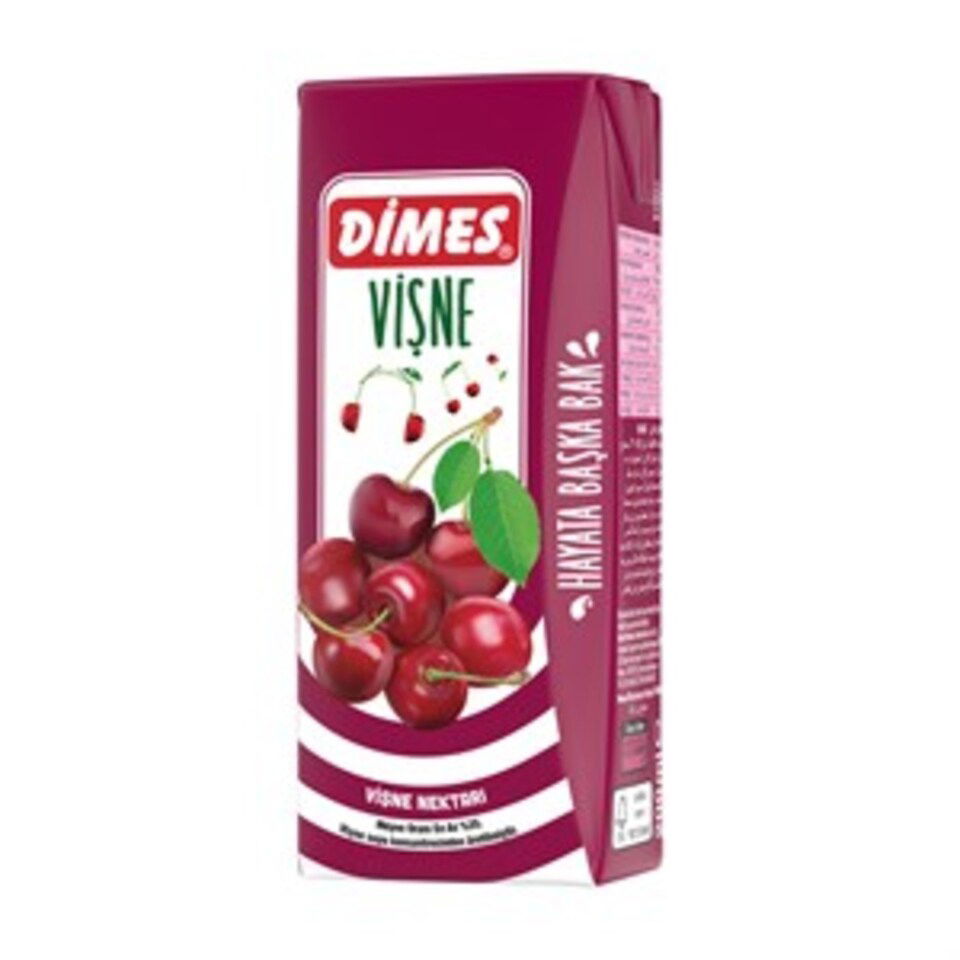 DİMES MEYVE SU 200 ML. - VİŞNE