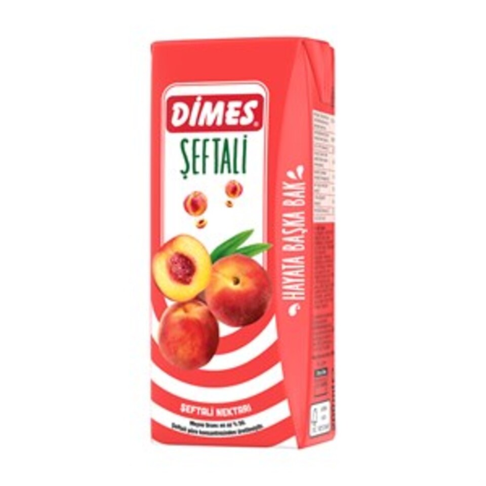 DİMES MEYVE SU 200 ML. - ŞEFTALİ