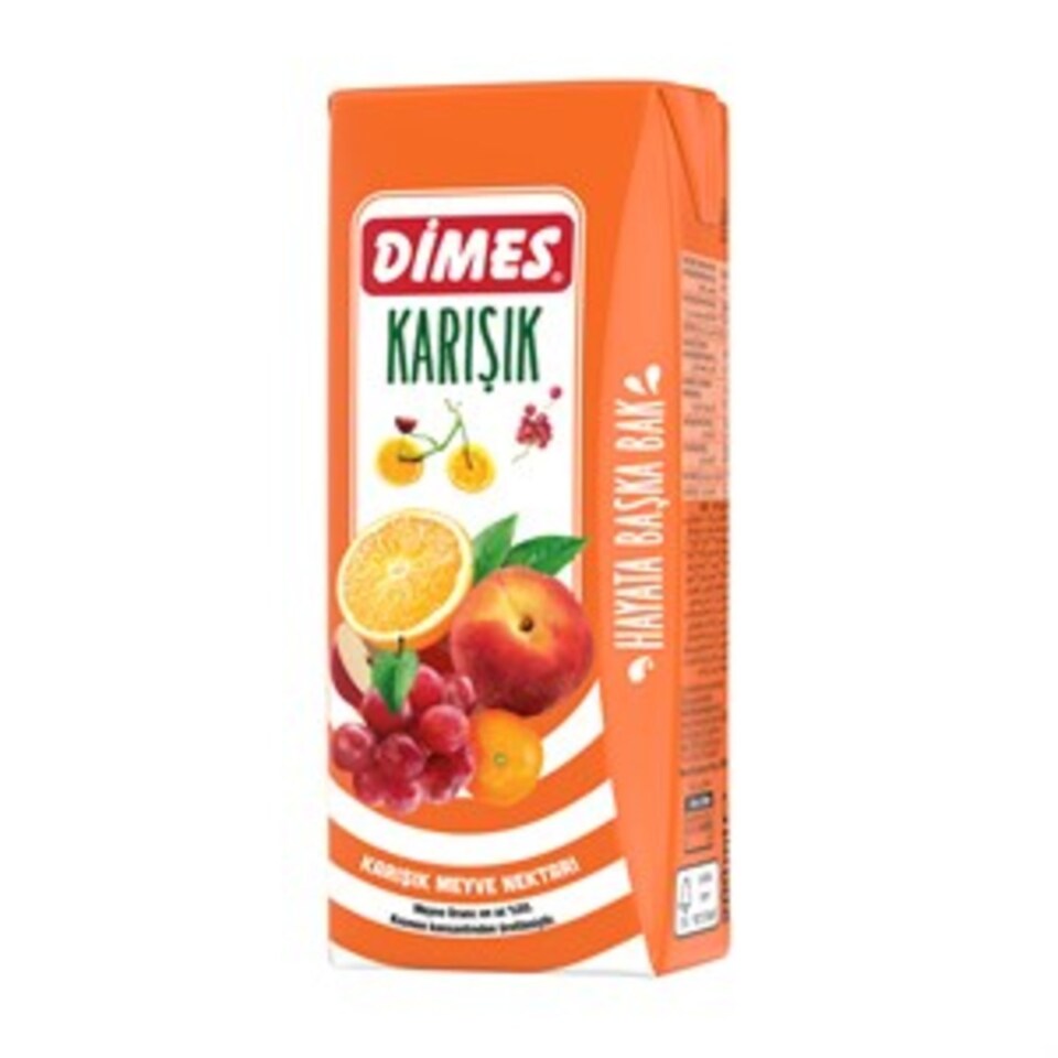 DİMES MEYVE SU 200 ML. - KARIŞIK