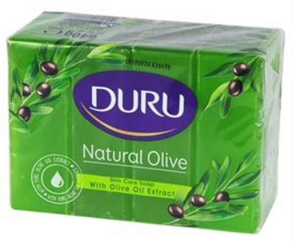 DURU NATURAL SABUN 4*150 GR-ZEYTİNYAĞLI