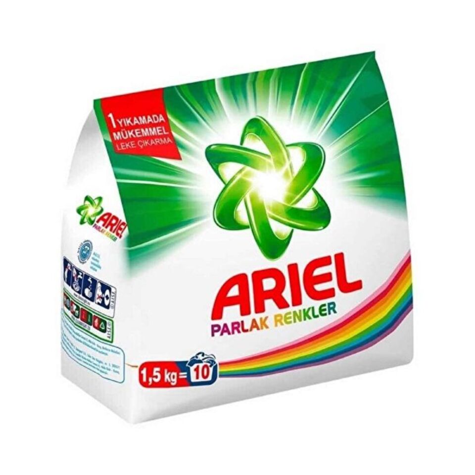 ARİEL MATİK 1,5 KG-PARLAK RENKLER