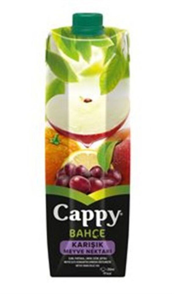 CAPPY MEYVE SUYU 1 LT-KARIŞIK (TETRA)