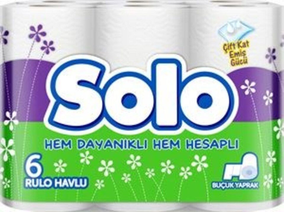 SOLO KAĞIT HAVLU 6'LI