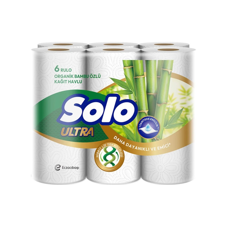 SOLO KAĞIT HAVLU 6'LI