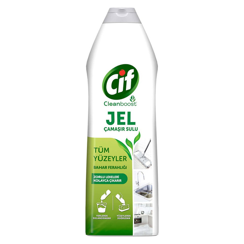 CİF JEL TÜM YÜZEYLER 750 ML-BAHAR FERAHLIĞI