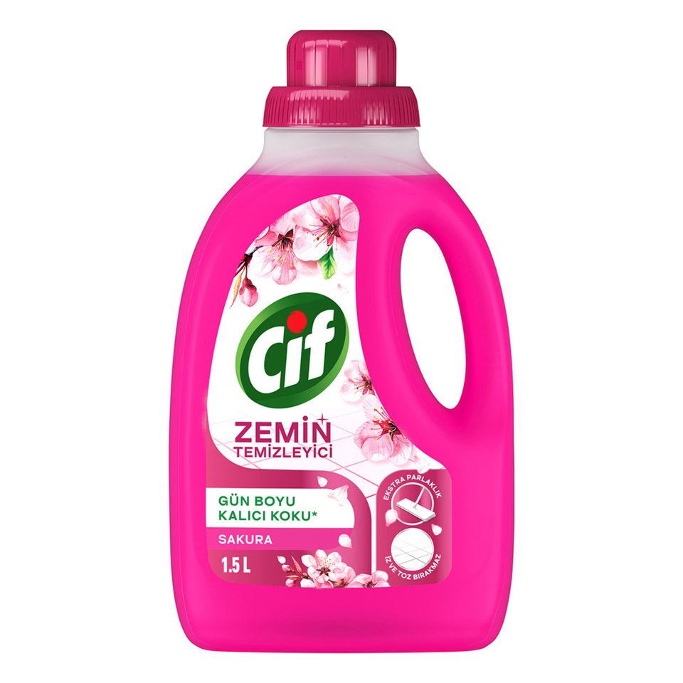 CİF ZEMİN TEMİZLEYİCİ 1500 ML-SAKURA