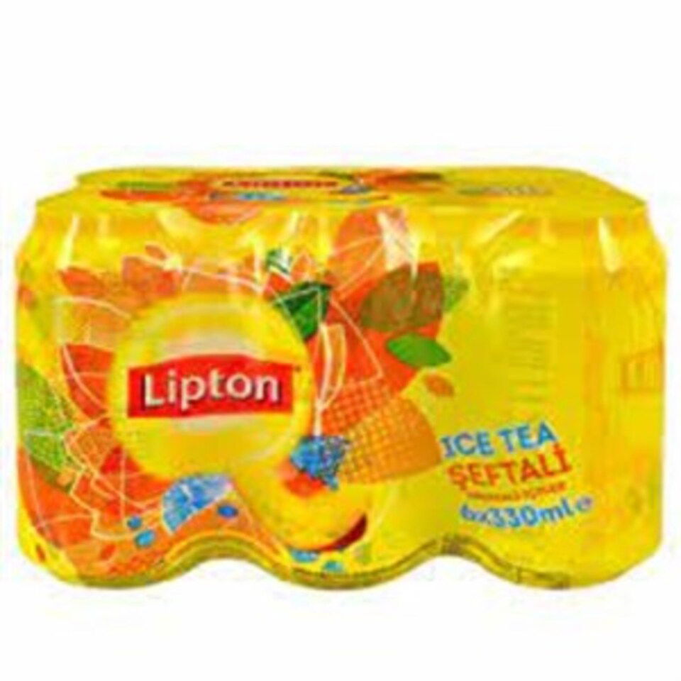 LİPTON SOĞUK ÇAY 6*330 ML. - ŞEFTALİ