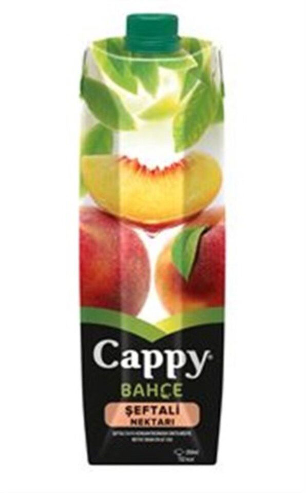 CAPPY MEYVE SUYU 1 LT-ŞEFTALİ (TETRA)
