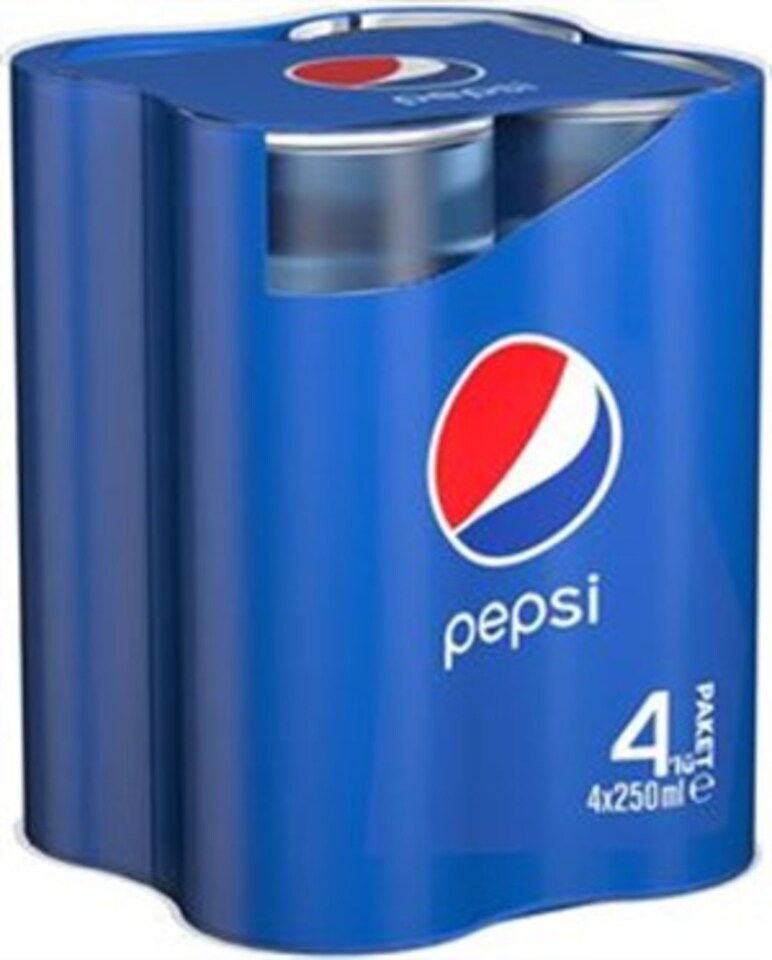 PEPSİ COLA 4*250 ML