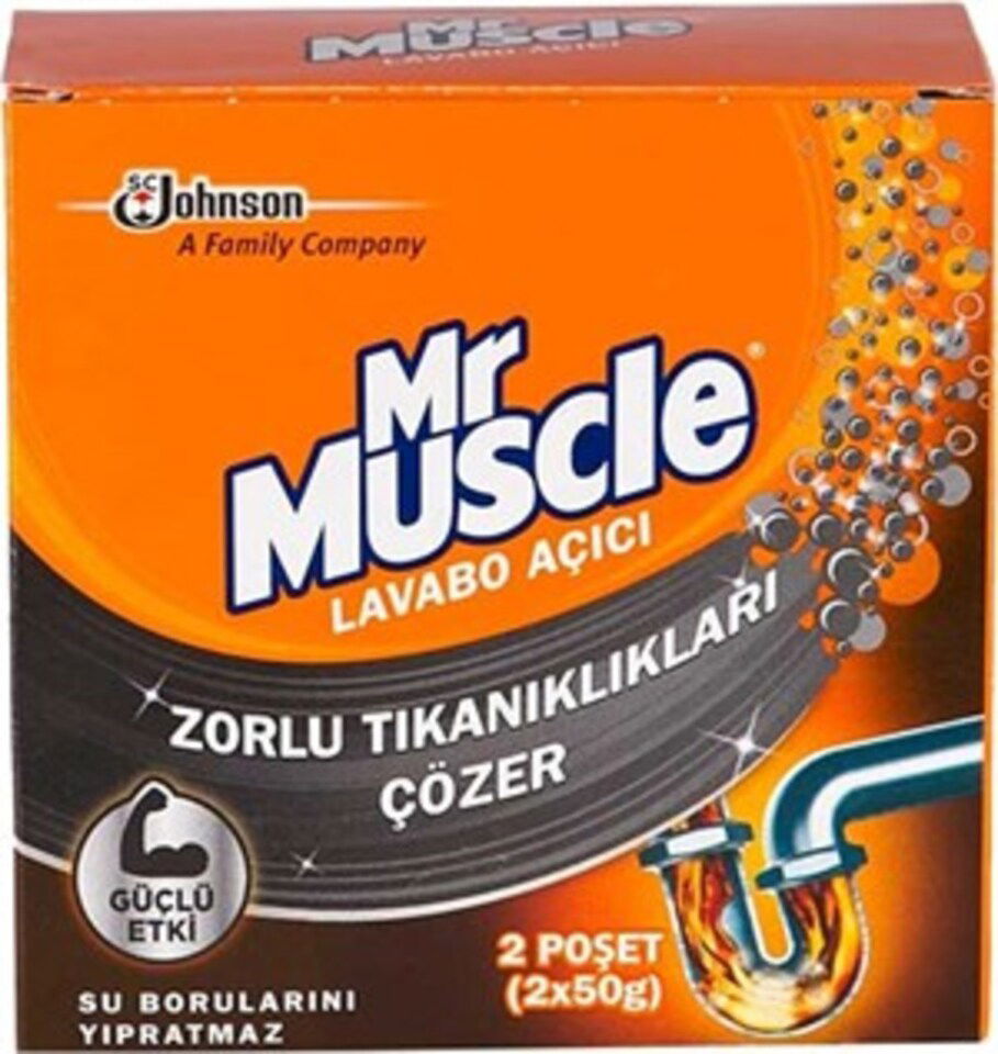 MR. MUSCLE LAVABO AÇICI 2*50 GR-GRANÜL