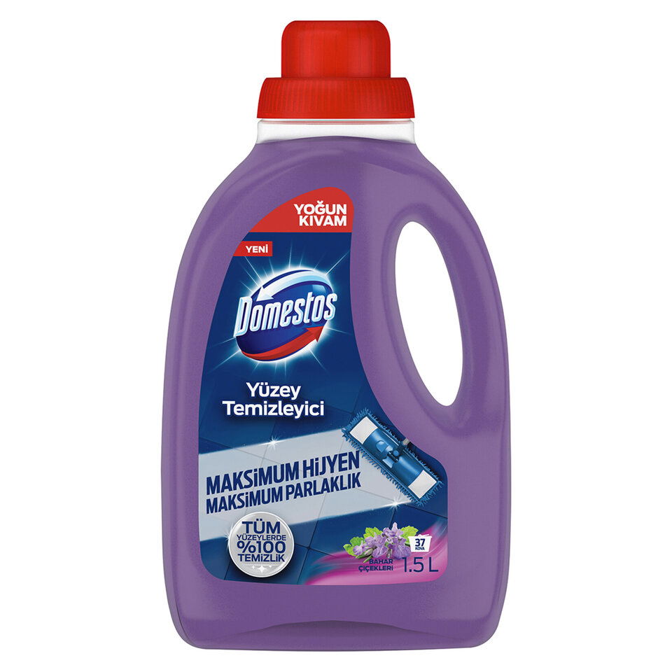DOMESTOS YÜZEY TEMİZLEYİCİ 1500 ML-MOR LAVANTA