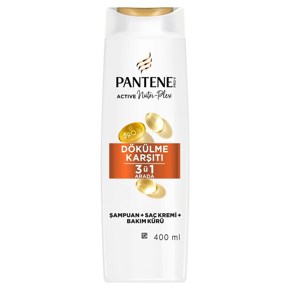 PANTENE ŞAMPUAN 400 ML-SAÇ DÖK KARŞITI 3/1 ARADA