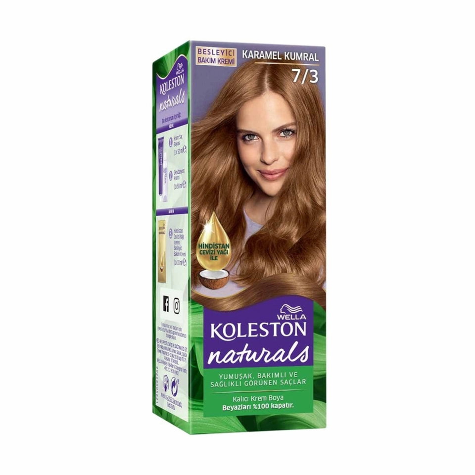 KOLESTON NATURALS-7/3 KARAMEL KUMRAL