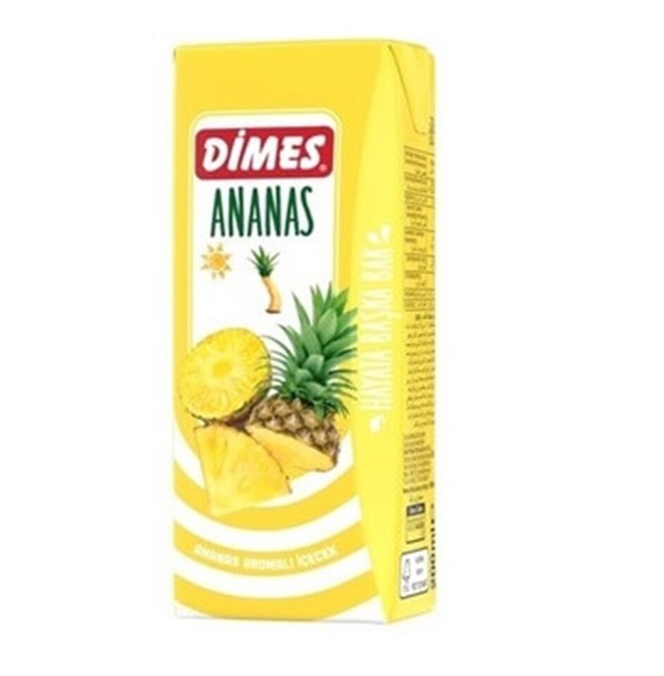 DİMES MEYVE SU 200 ML. - ANANAS