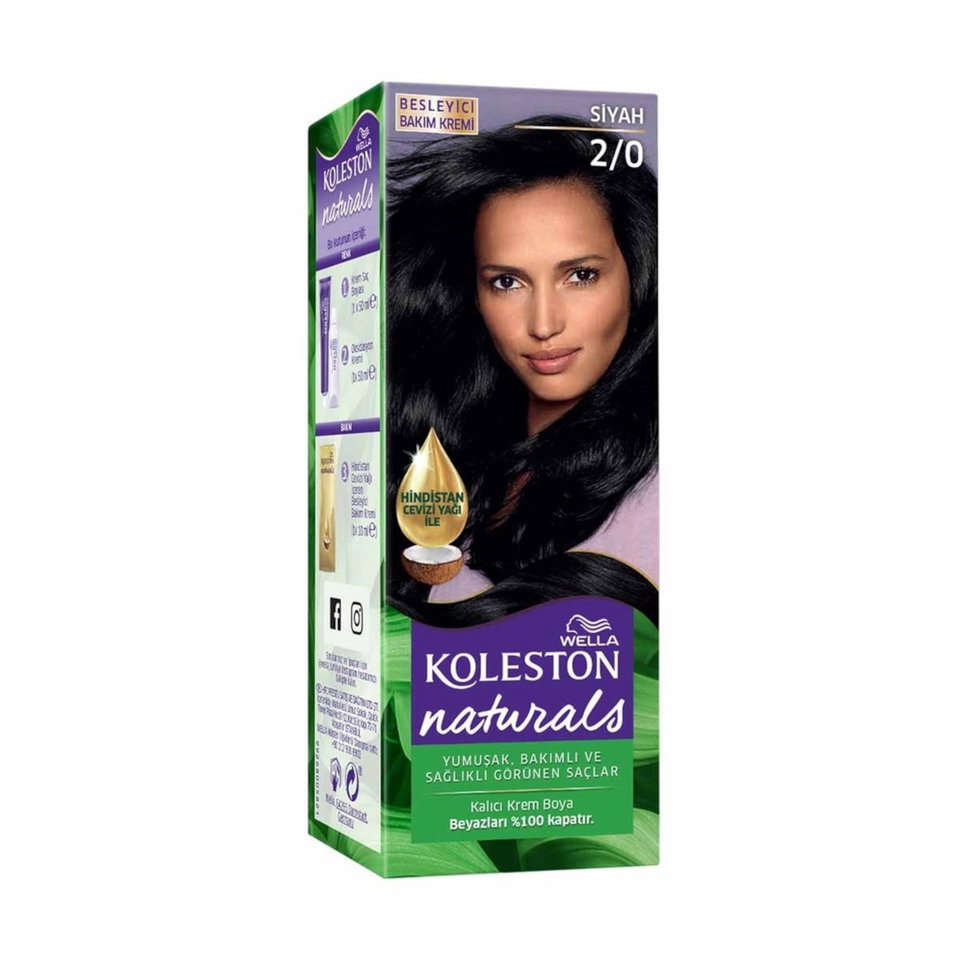 KOLESTON NATURALS-2/0 SİYAH