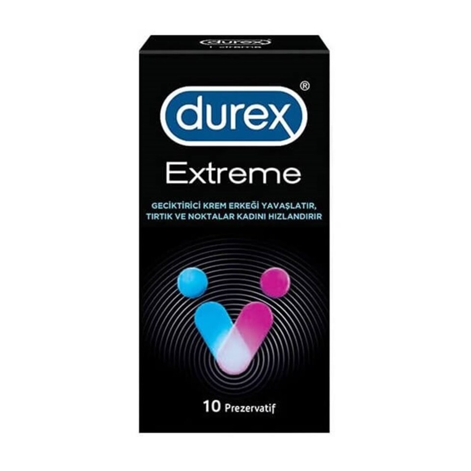 DUREX PREZERVATİF 10 LU -EXTREME