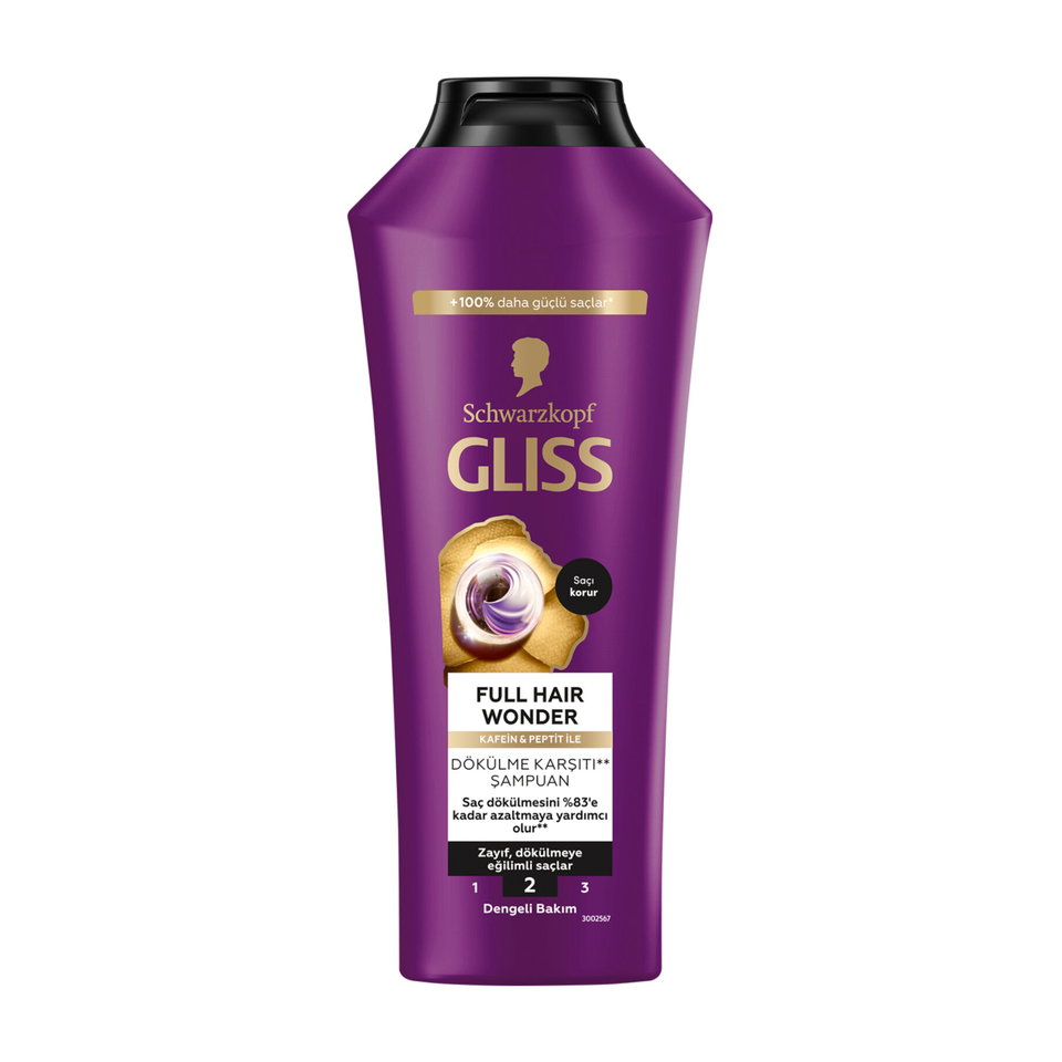 GLISS ŞAMPUAN 400 ML-FULL HAIR WONDER