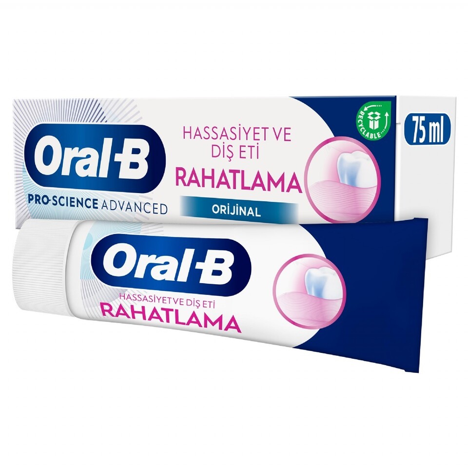 .ORAL-B DİŞ MACUNU 75 ML-HASSASİYET&ORJİNAL
