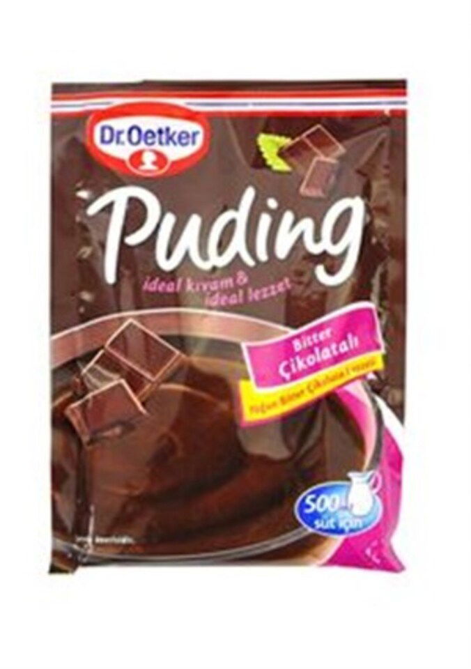 DR.OETKER PUDİNG 111 GR-BİTTER ÇİKOLATALI