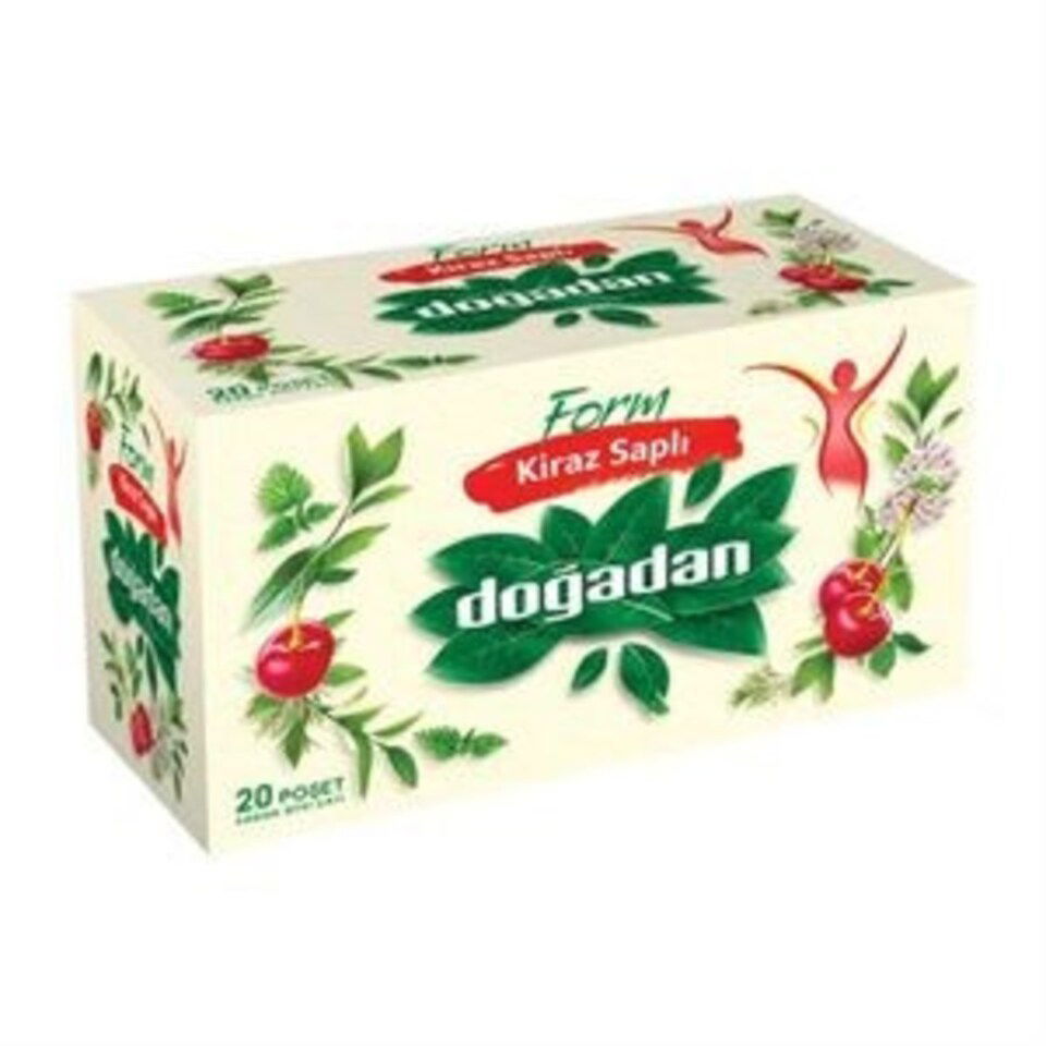 DOĞADAN FORM ÇAY 24Lİ-KİRAZ SAPLI