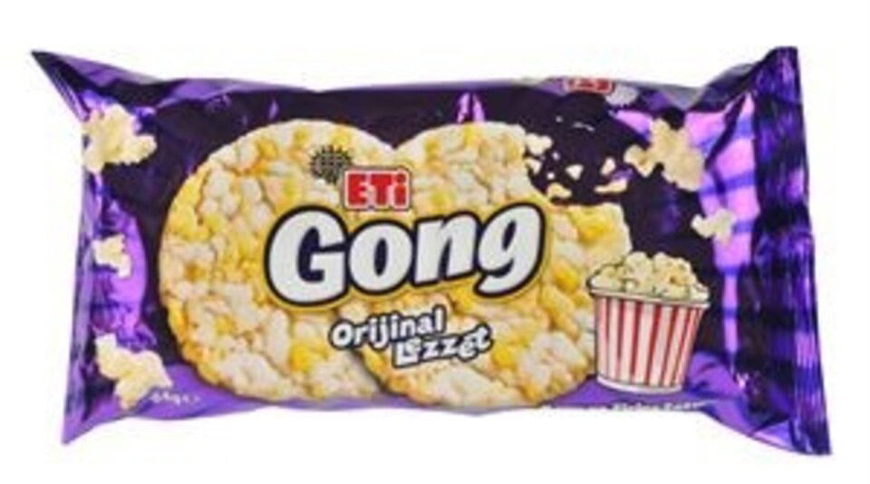 ETİ GONG MISIR & PİRİNÇ PATLAĞI 64 GR. - ORJİNAL