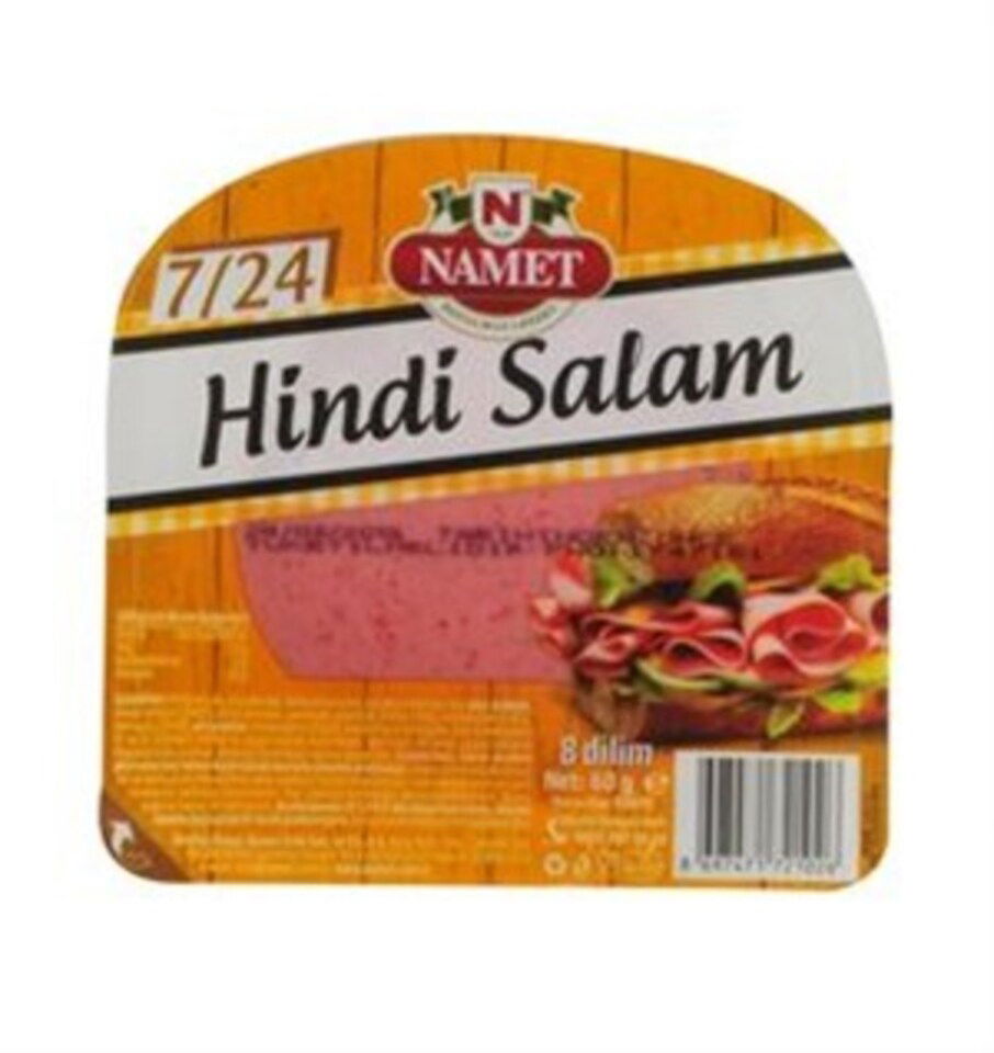 NAMET HİNDİ SALAM 7/24 60GR