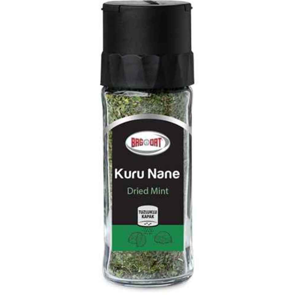 BAĞDAT NANE 16 GR-TUZLUK KAPAK CAM