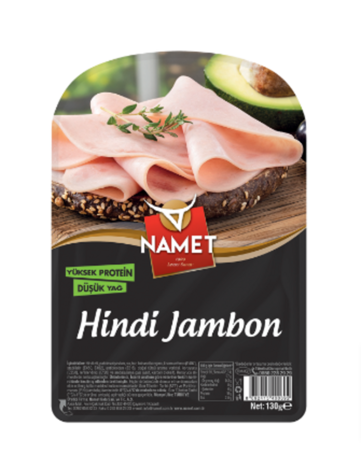 NAMET HİNDİ JAMBON 130GR.