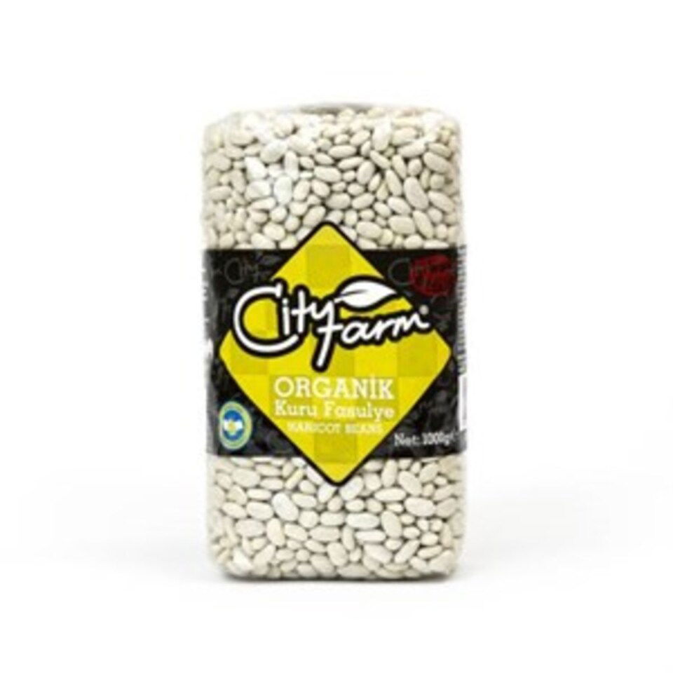 CİTY FARM ORGANİK KURU FASULYE 1 KG