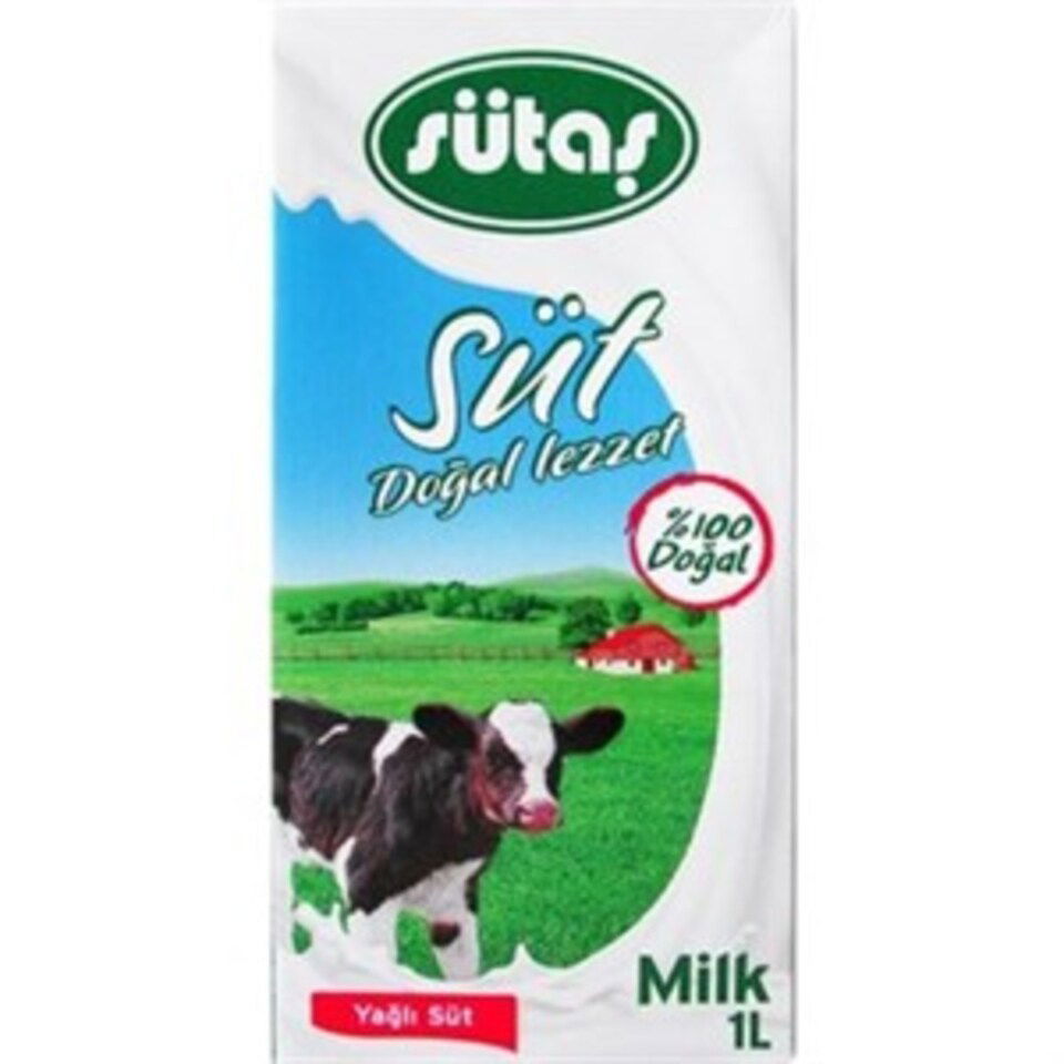 SÜTAŞ SÜT 1/5 LT. %3,5 YAĞLI (UHT)