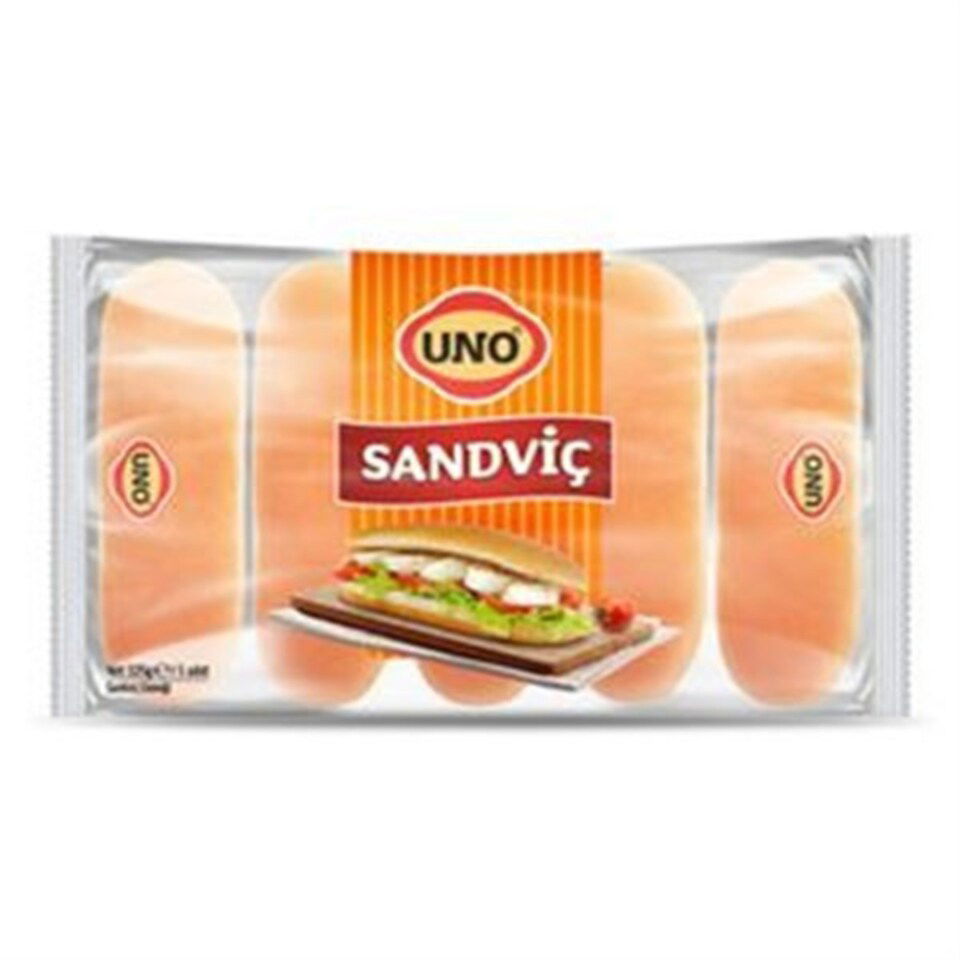 UNO SANDVİÇ EKMEK  5  Lİ - 325 GR YATAY