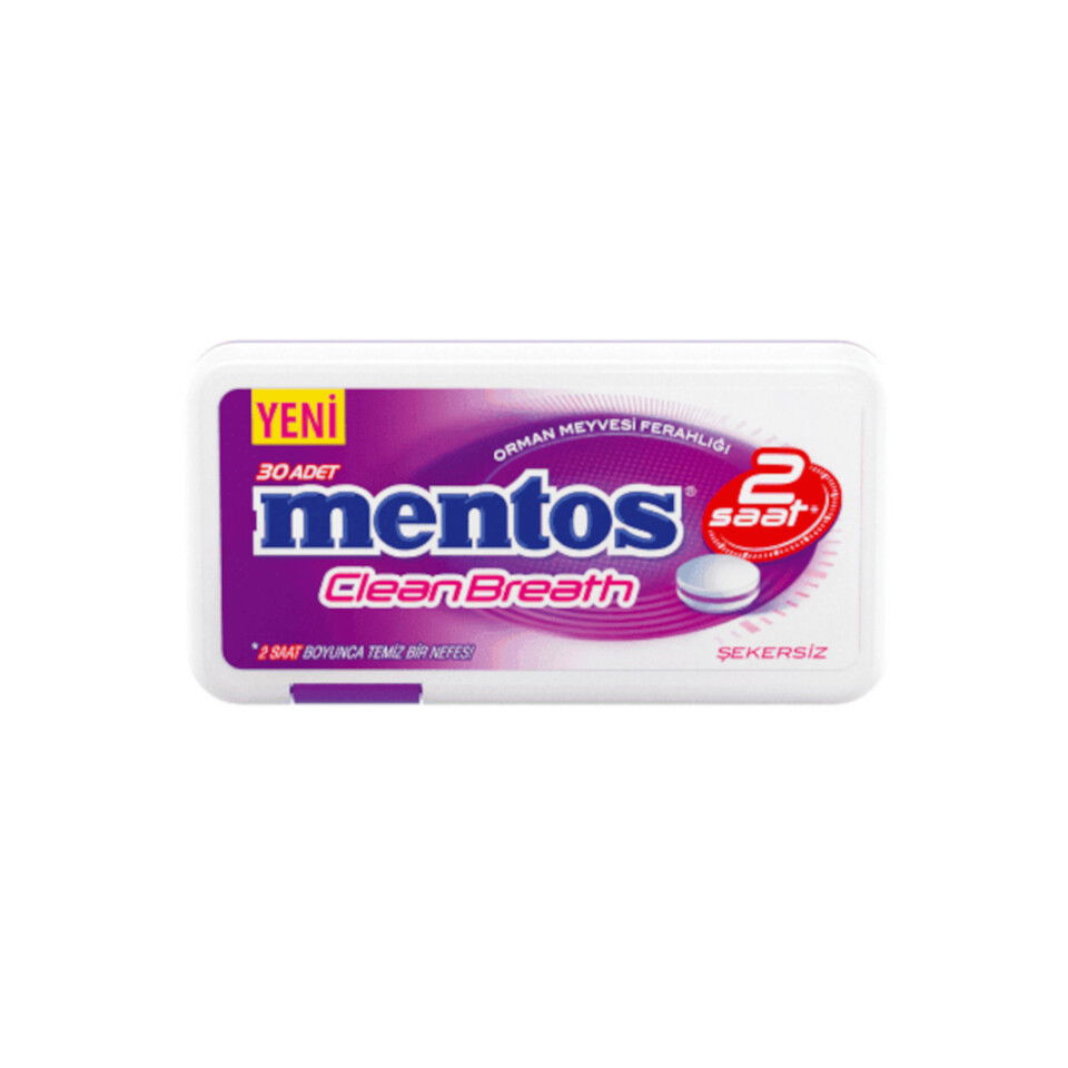 MENTOS 2 HOURS BERRY PLASTIC 21 GR