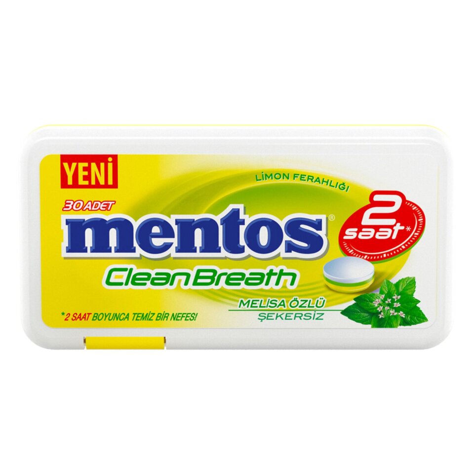 MENTOS 2 HOURS LIMON PLASTIC 21 GR