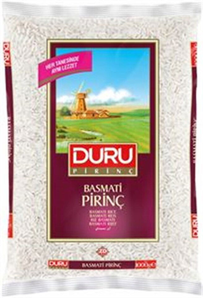 DURU BASMATİ PİRİNÇ 1000 GR