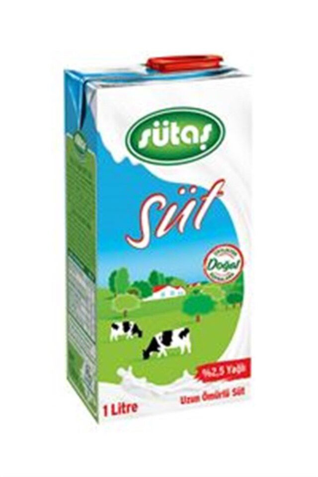 SÜTAŞ SÜT 1 LT -  %2,5 YAĞLI ( UHT)