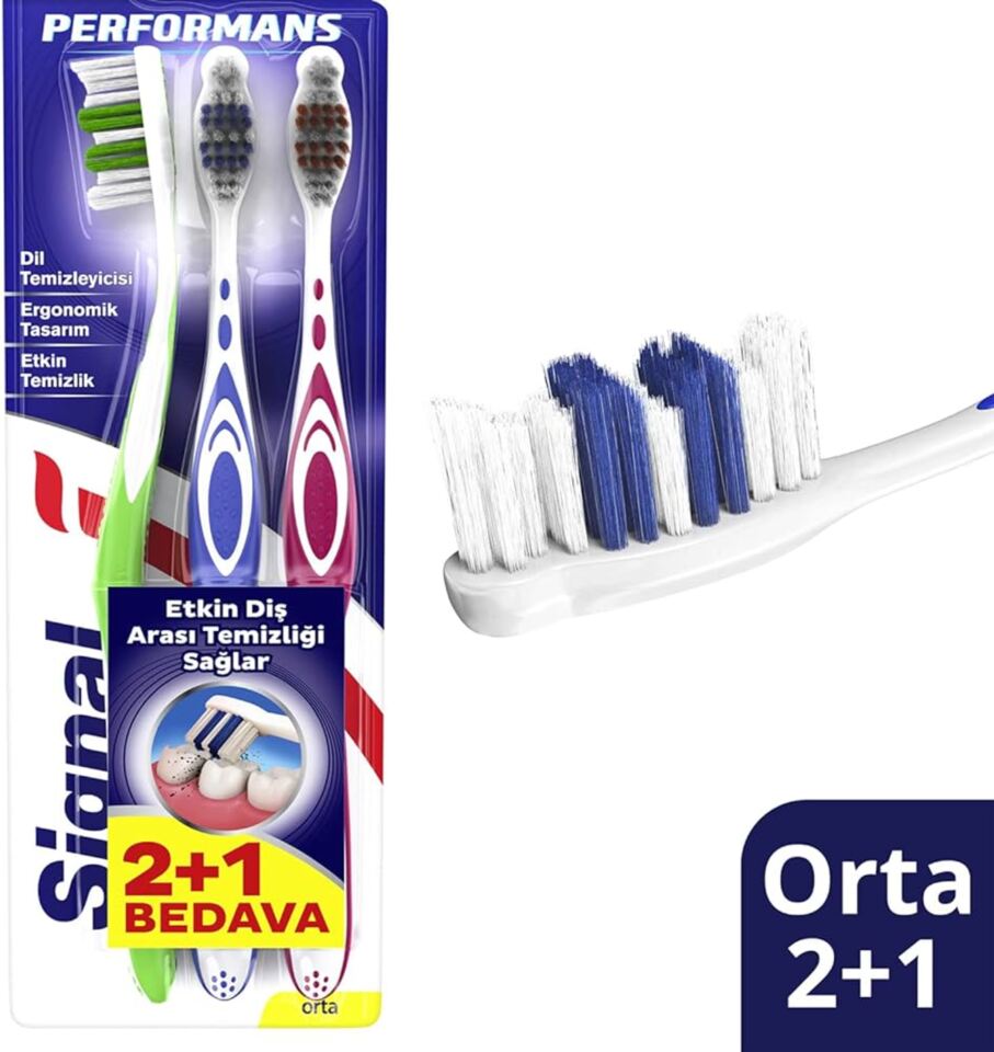 SİGNAL DİŞ FIRÇASI 2+1-PERFORMANCE