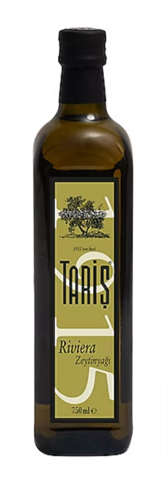 TARİŞ RİVİERA ZEYTİNTYAĞI 750 ML (CAM)