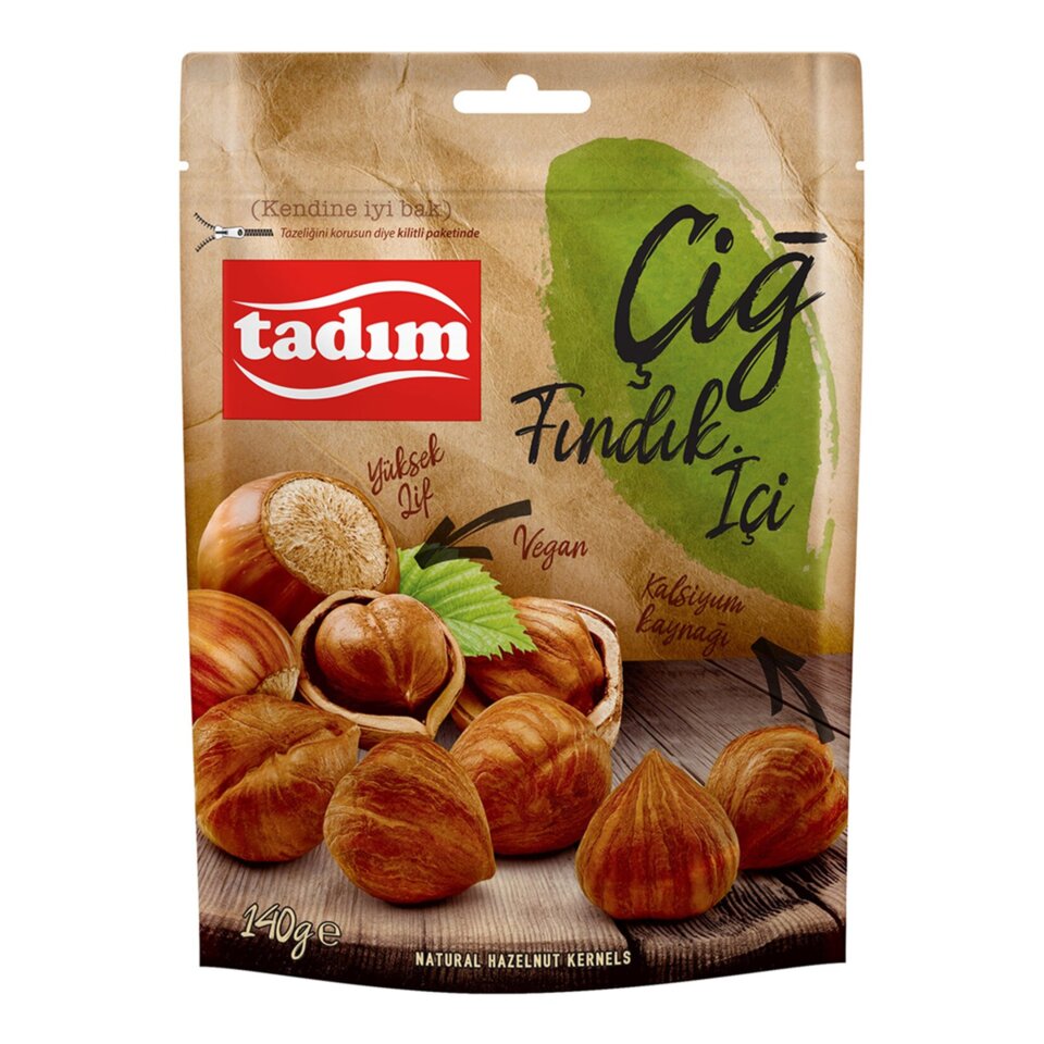 TADIM ÇİĞ FINDIK İÇİ 140 GR