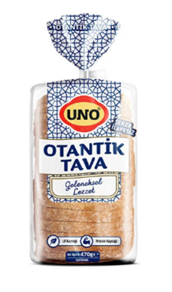 UNO  OTANTIK TAVA EKMEĞİ  470 GR