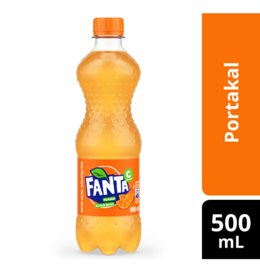 FANTA PORTAKAL 500 ML.