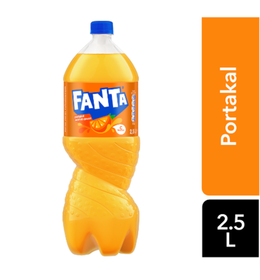 FANTA PORTAKAL 2,5 LT