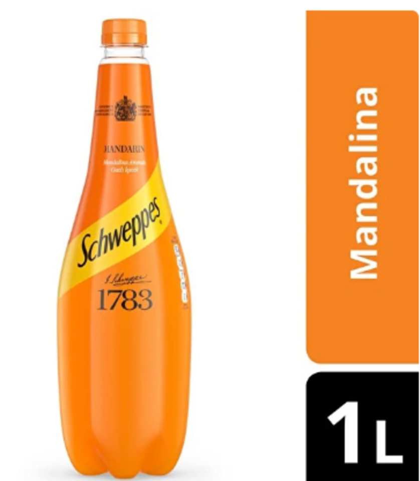 SCHWEPPES GAZOZ 1 LT-MANDALİNA (PET)
