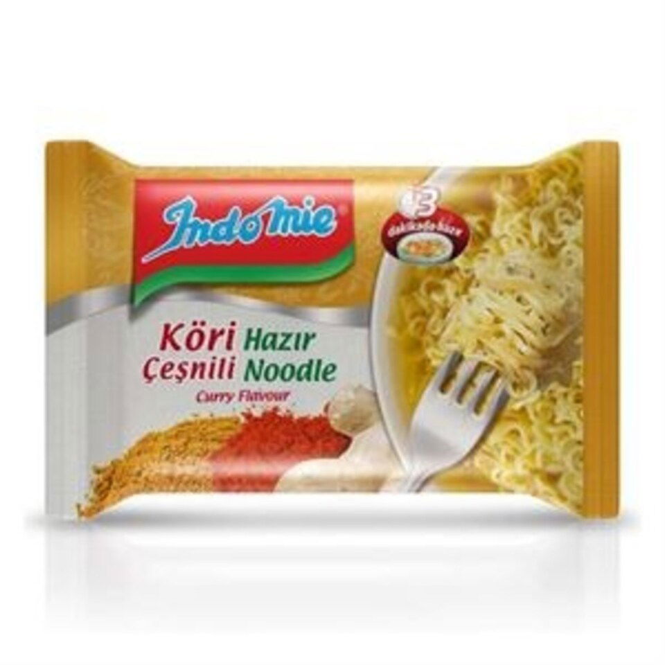 INDOMİE NOODLE 75 GR.-KÖRİ ÇEŞNİLİ (PAKET)