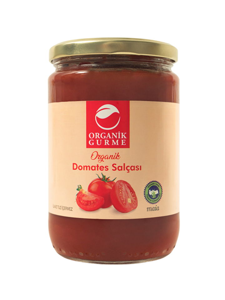 ORGANİK GURME DOMATES SALÇASI 650 GR