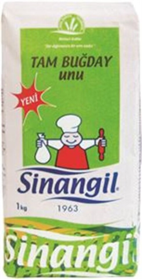 SİNANGİL TAM BUĞDAY UNU 1 KG